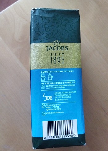 Almanya'dan Jacobs Filtre Kahve 500gr. - Görsel 2