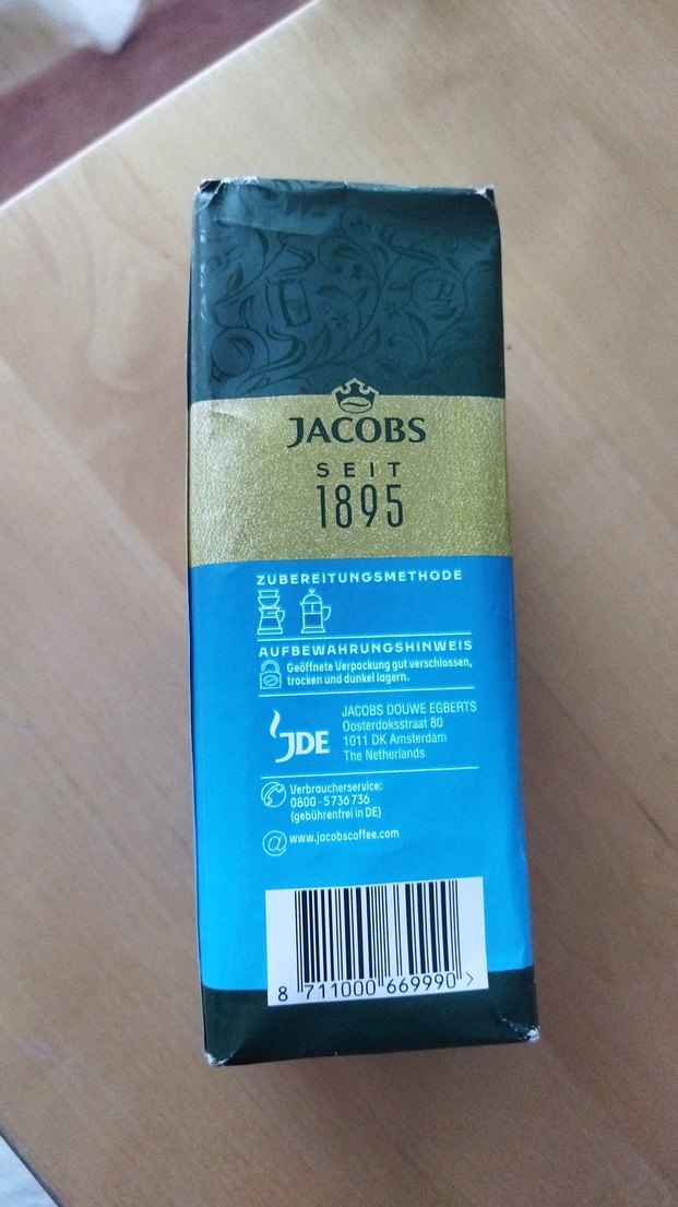 Almanya'dan Jacobs Filtre Kahve 500gr. - Görsel 2