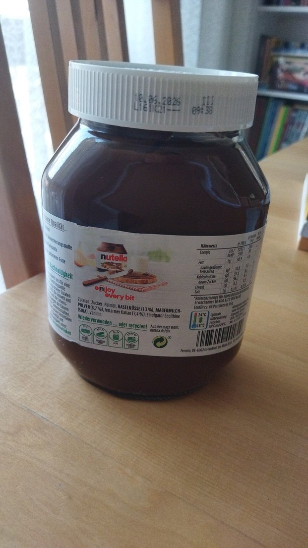 Nutella 1 kg Cam Kavanoz - Görsel 3