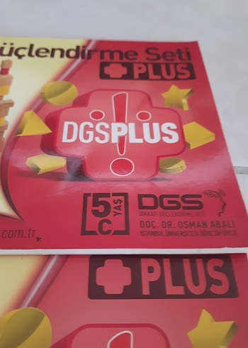 Beden Renk Dikkati Güçlendirme Seti DGSPLUS Eğitim Oyunu kitapları