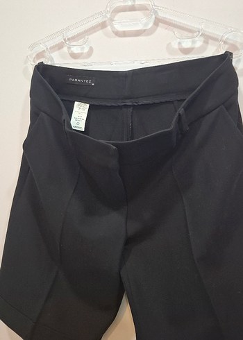 Siyah Mini Bermuda Şort - Görsel 7