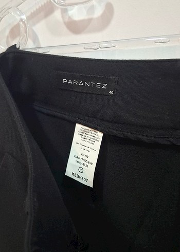 Siyah Mini Bermuda Şort - Görsel 3