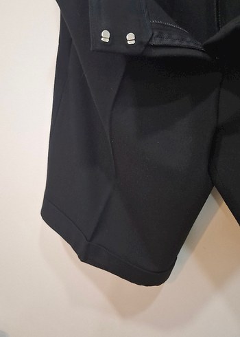 Siyah Mini Bermuda Şort - Görsel 13