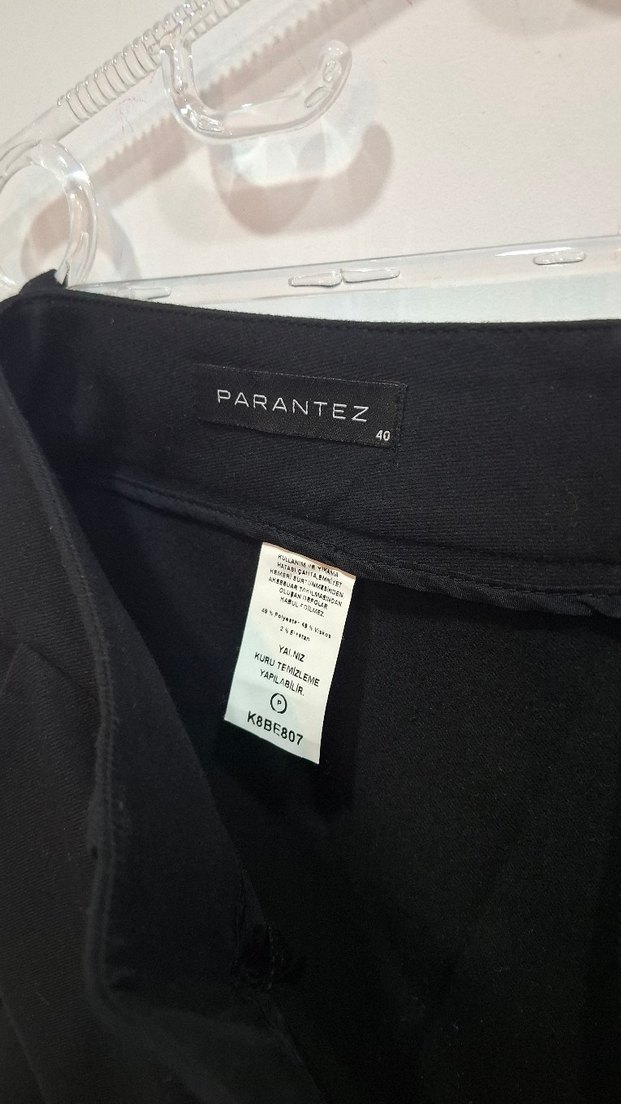 Siyah Mini Bermuda Şort - Görsel 3