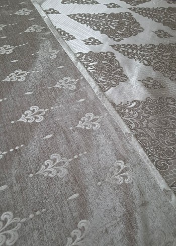 Gri saten yeni yatak örtüsü - Görsel 19