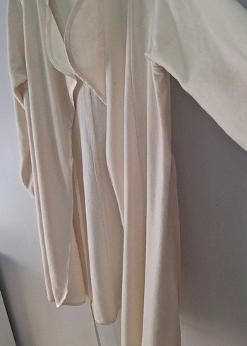 Bej şık sabahlik - Görsel 11