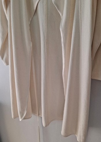 Bej şık sabahlik - Görsel 16