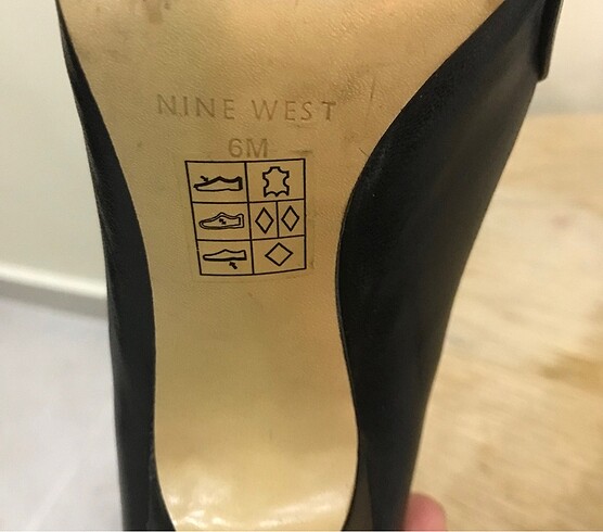 36 Beden siyah Renk Nine West Ayakkabı