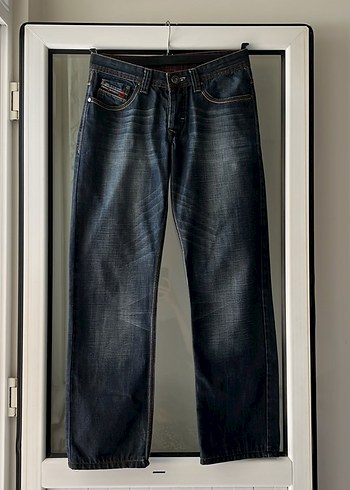 Diesel Koyu Mavi Denim Jean
