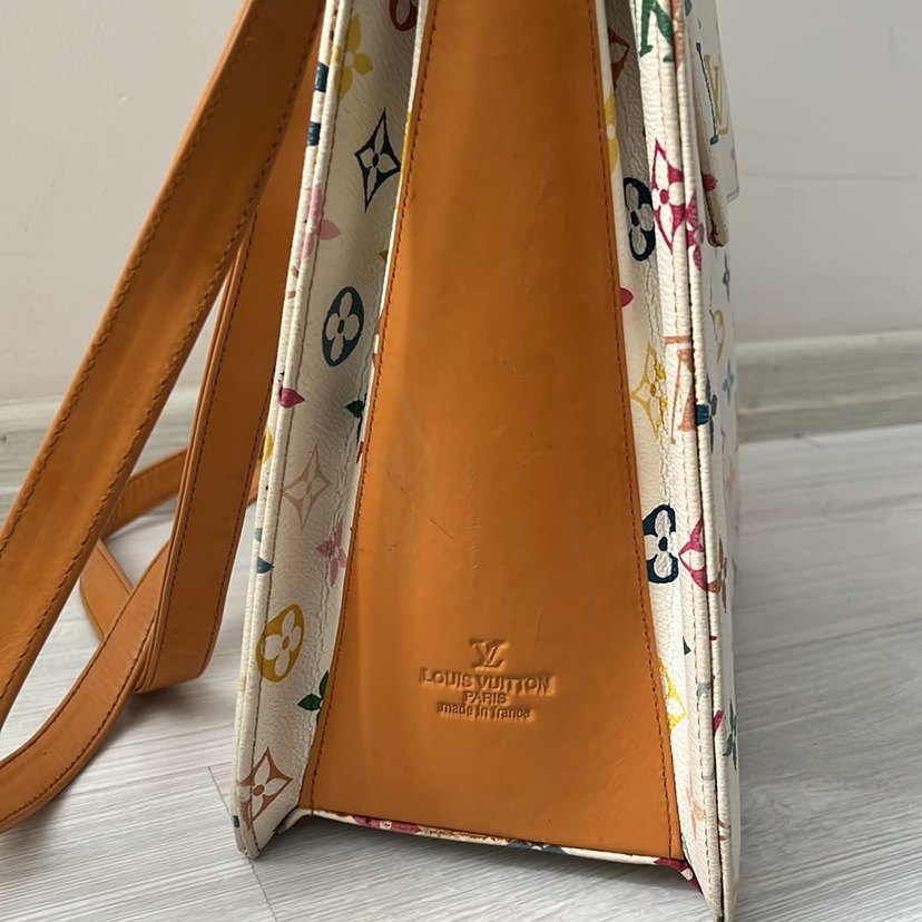 Renkli Monogramlı Omuz Çantası — görsel 7/9