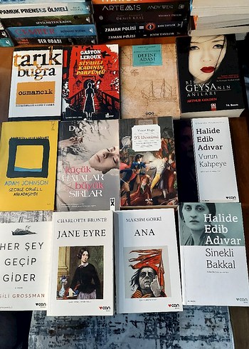 Çeşitli Roman Kitapları Koleksiyonu - Görsel 2