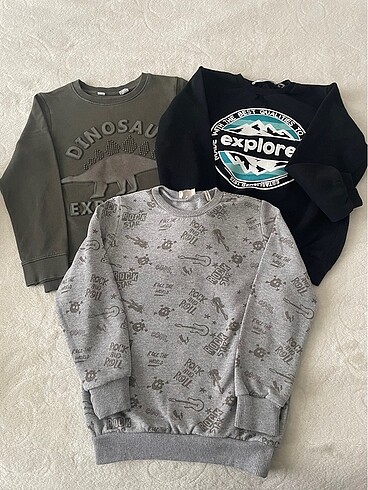 3 adet sweatshirt