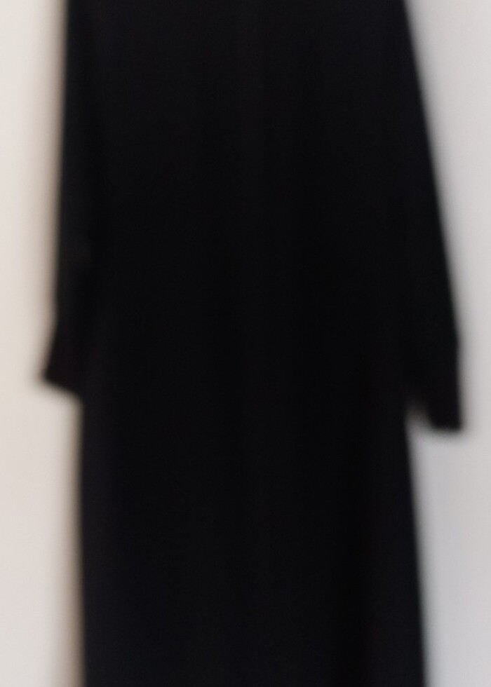 Siyah ferace - Görsel 3