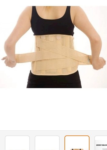 çelik korse standart beden - Görsel 2