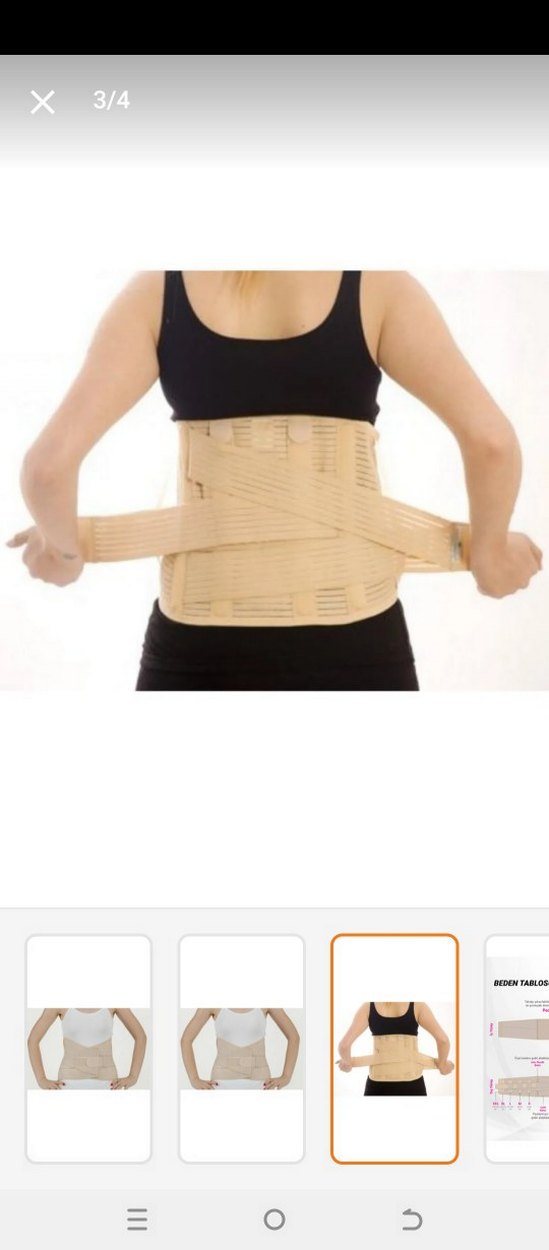 çelik korse standart beden - Görsel 2