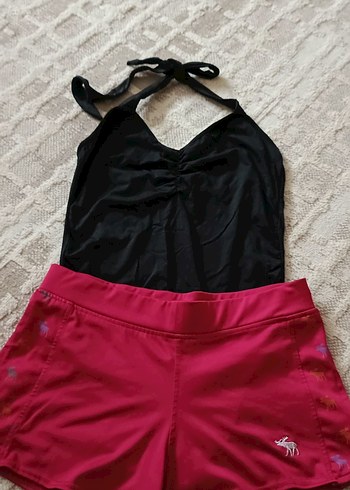 Siyah Drapeli Kadın Mayo - Görsel 8