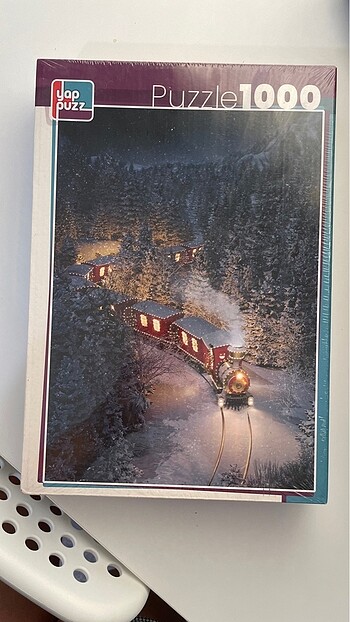 Puzzle yılbaşı treni 1000 parça