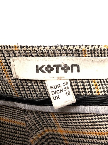 38 Beden çeşitli Renk Koton Kumaş Pantolon %70 İndirimli.