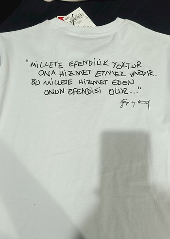 m Beden beyaz Renk Beyaz Pamuklu Kısa Kollu Erkek Tişört