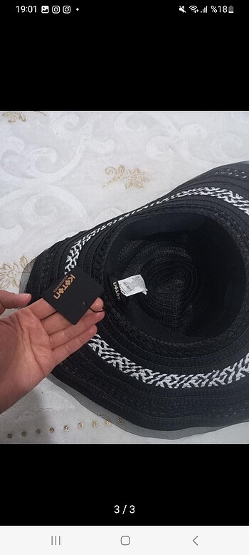 Koton Koton hasır şapka