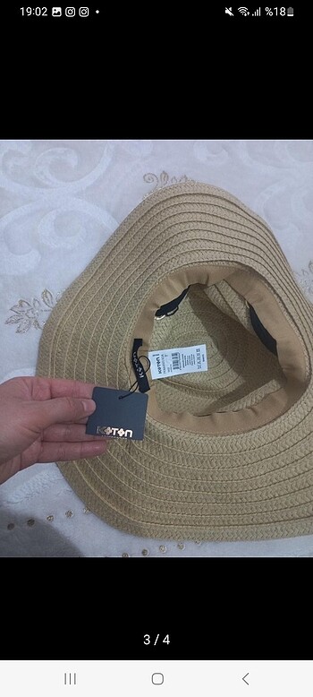 Koton Koton hasır Şapka