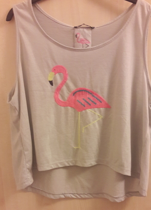 pullu flamingo tank top