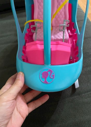 Beden Barbie Renkli Pembe Oyuncak Helikopter