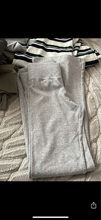 Bershka Bershka İspanyol Paça Tayt Pantolon