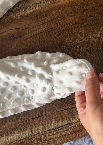 Bebek Kız Nakışlı Beyaz Tulum - Görsel 6