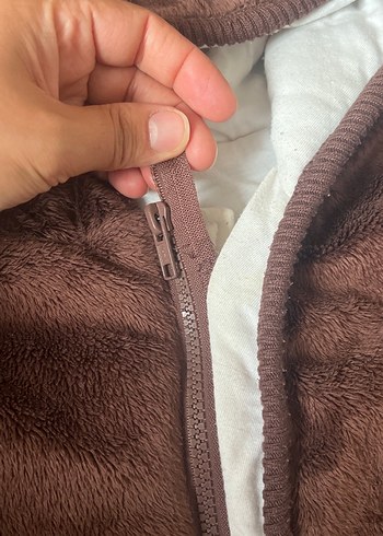 Kahverengi Kürklü Bebek Tulumu - Görsel 6