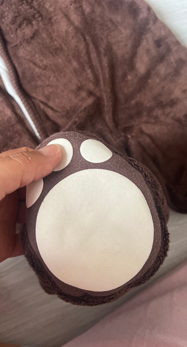 Kahverengi Kürklü Bebek Tulumu - Görsel 5