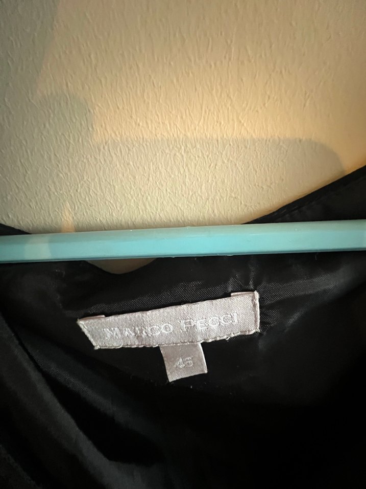 Siyah Kolsuz Midi Drapeli Abiye Elbise - Görsel 4