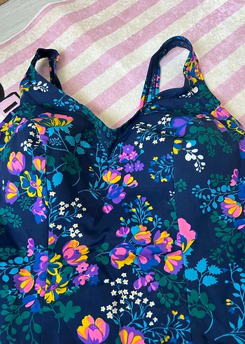 Çiçek Desenli Bohem Midi Mayo - Görsel 3