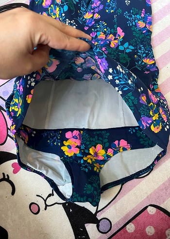 Çiçek Desenli Bohem Midi Mayo - Görsel 2