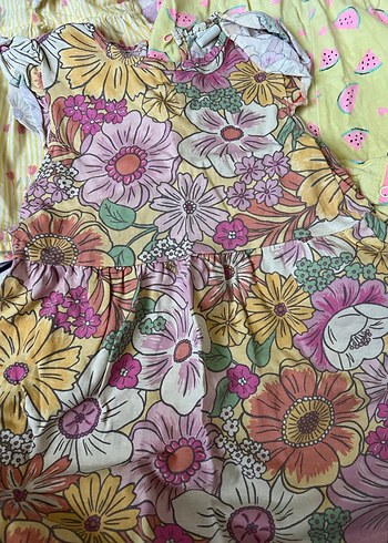 Çiçek Desenli Bohem Kız Elbiseleri - Görsel 2