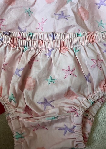 Pastel Pembe Kız Çocuk Askılı Elbise - Görsel 2