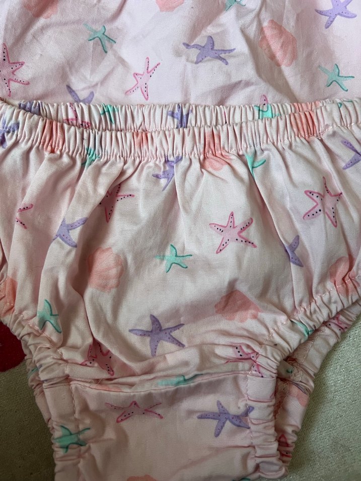 Pastel Pembe Kız Çocuk Askılı Elbise - Görsel 2