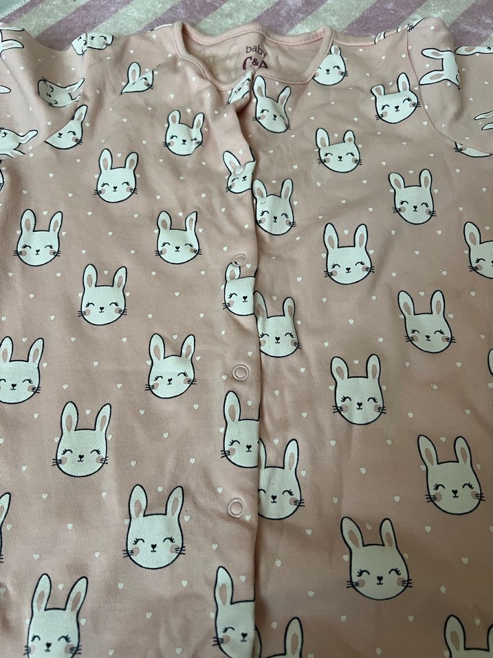 Fermuarlı Pembe Bebek Kız Tulum - Görsel 2