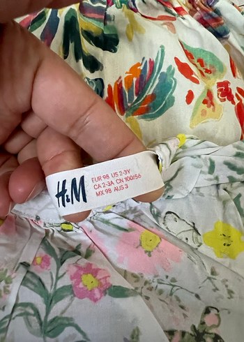 Çiçek Desenli Kız Çocuk Elbiseleri - Görsel 8