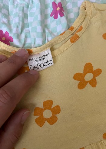 Çiçek Desenli Kız Çocuk Elbiseleri - Görsel 3