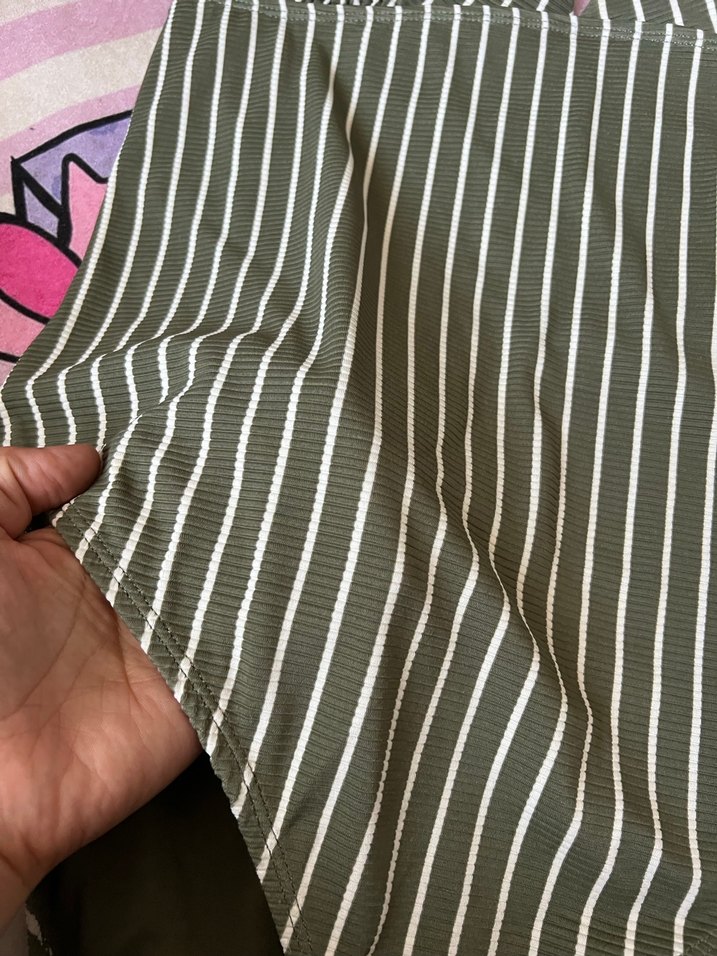 Zebra Desenli Tokalı Kadın Mayo - Görsel 3