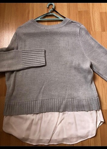 H&M İNDİHO MAVİ BLUZ, TRİKO