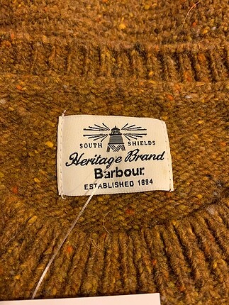 38 Beden Barbour Kazak / Triko %70 İndirimli.
