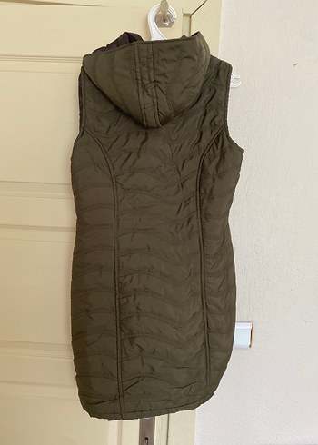 Kadın Uzun şişme Yelek - Görsel 2