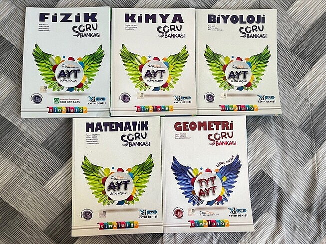  Ayt sayısal test kitabı seti