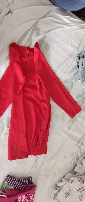 9 Yaş Beden kırmızı Renk #kotonkids #elbise #9 #10 yaş #elbise