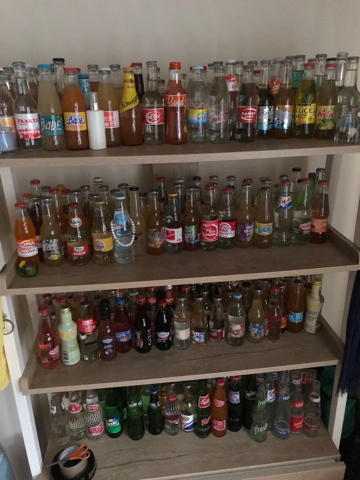 Koleksiyonluk gazoz şişeleri 160 bin tl - Görsel 2