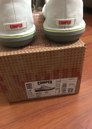 Camper orijnal 43 numara Beetle Erkek ayakkabı - Görsel 8