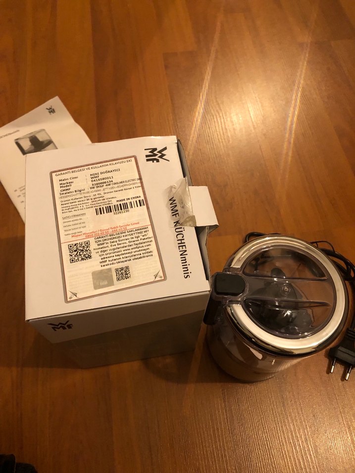 WMF KÜCHENminis Mini Doğrayıcı Gri Beyaz - Görsel 5