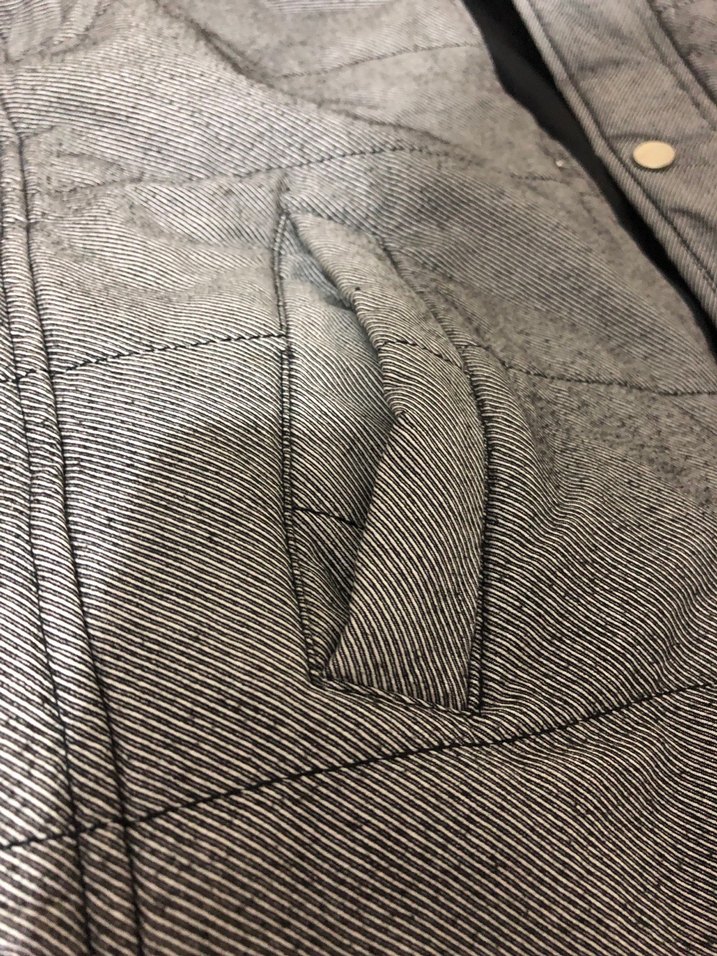 Süvari 54 beden (M-L) arası slim fit mont - Görsel 5